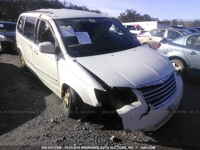 2A4RR5D16AR230530 - 2010 CHRYSLER TOWN & COUNTRY TOURING WHITE photo 1