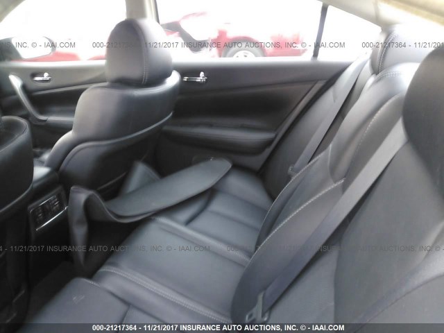 1N4AA5AP1DC827994 - 2013 NISSAN MAXIMA S/SV GRAY photo 8