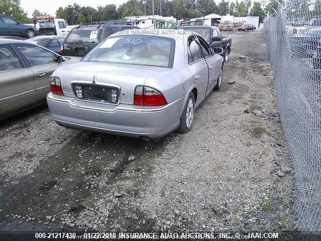 1LNHM86S83Y676048 - 2003 LINCOLN LS Gümüş foto 4