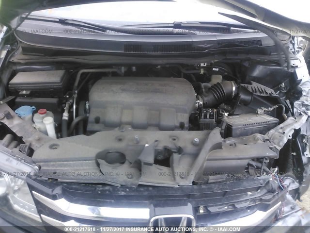 5FNRL5H69GB071701 - 2016 HONDA ODYSSEY EXL ნაცრისფერი ფოტო 10