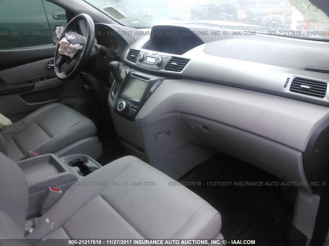 5FNRL5H69GB071701 - 2016 HONDA ODYSSEY EXL ნაცრისფერი ფოტო 5