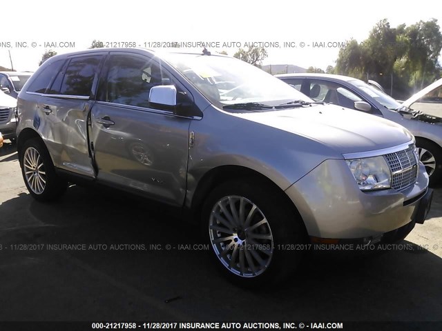 2LMDU88C78BJ30192 - 2008 LINCOLN MKX SILVER photo 1