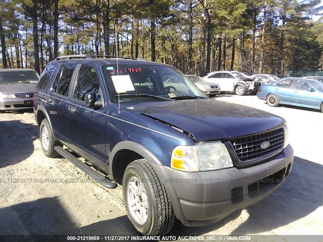 1FMZU72K33UA58549 - 2003 FORD EXPLORER XLS/XLS SPORT Dark Blue photo 1