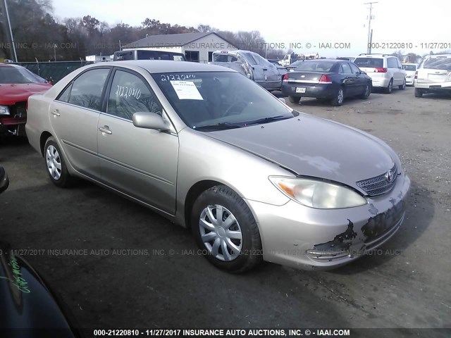 4T1BE32K14U353433 - 2004 TOYOTA CAMRY LE/XLE/SE 金色 照片 1