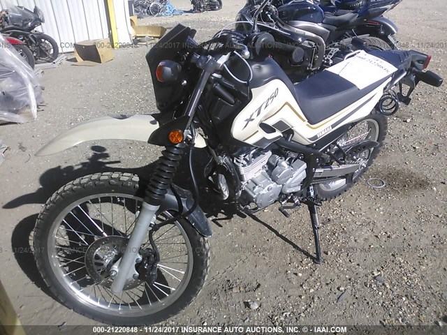 JYADG24E9JA008667 - 2018 YAMAHA XT250 BEIGE photo 2