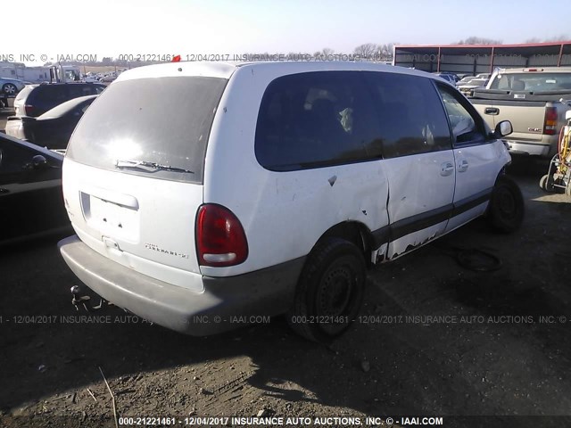 2B4GP44G5XR199018 - 1999 DODGE GRAND CARAVAN SE/SPORT WHITE photo 4