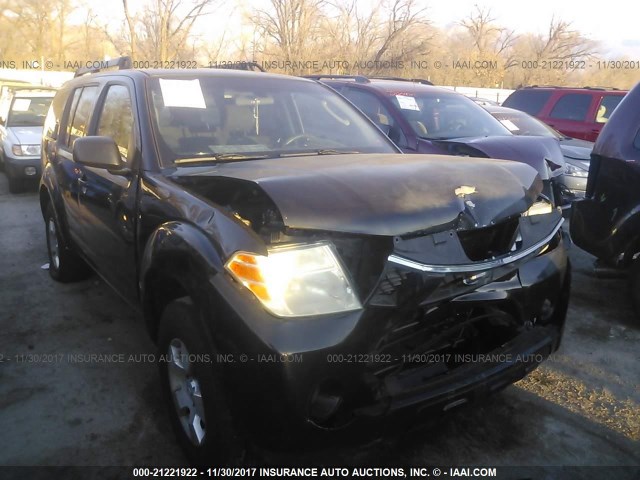 5N1AR18B88C647466 - 2008 NISSAN PATHFINDER S/LE/SE BLACK photo 6