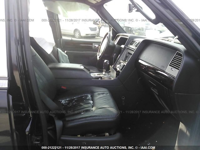 5LMFU28516LJ09769 - 2006 LINCOLN NAVIGATOR BLACK photo 5