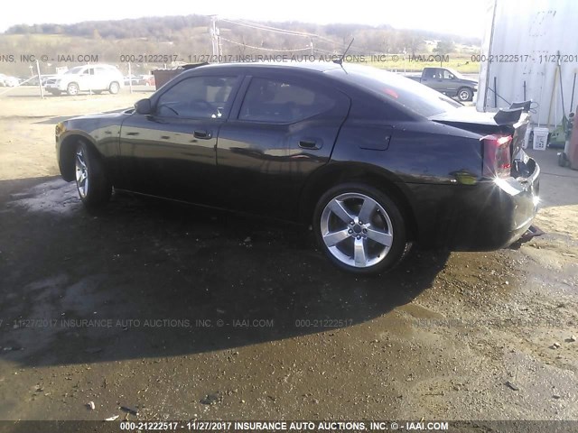 2B3LA53H88H202666 - 2008 DODGE CHARGER R/T BLACK photo 3