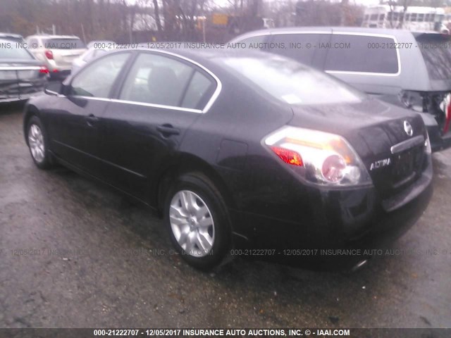 1N4AL21E29N539534 - 2009 NISSAN ALTIMA 2.5/2.5S BLACK photo 3