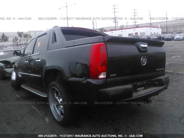 3GYT4LEF2BG313558 - 2011 CADILLAC ESCALADE EXT BLACK photo 3