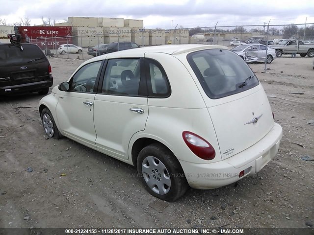 3A4FY48B16T330462 - 2006 CHRYSLER PT CRUISER WHITE photo 3