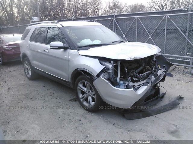 1FM5K8F86DGC30310 - 2013 FORD EXPLORER LIMITED 灰色 照片 1