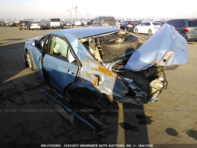 4T4BF1FK8CR201102 - 2012 TOYOTA CAMRY SE/LE/XLE 蓝色 照片 3