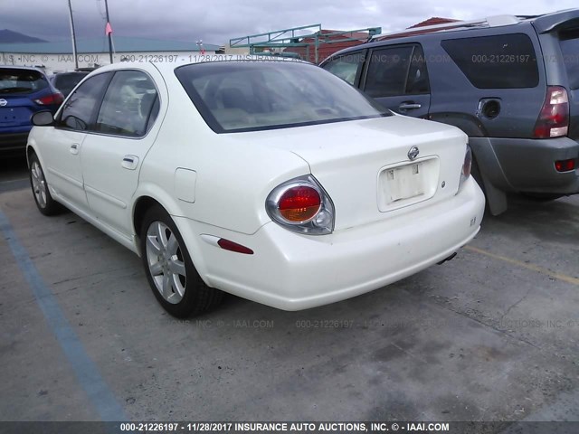 JN1DA31A23T411381 - 2003 NISSAN MAXIMA GLE/SE WHITE photo 4