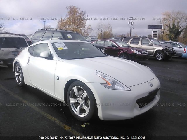 JN1AZ4EH7CM564776 - 2012 NISSAN 370Z TOURING/NISMO WHITE photo 1