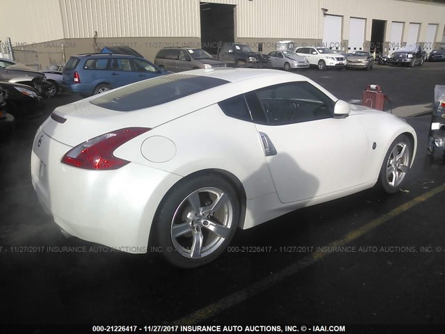 JN1AZ4EH7CM564776 - 2012 NISSAN 370Z TOURING/NISMO WHITE photo 4