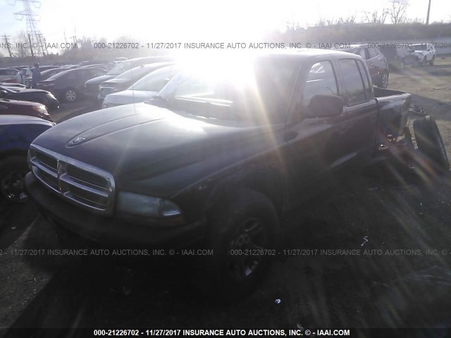 1D7HG38N24S688535 - 2004 DODGE DAKOTA QUAD SPORT Unknown photo 2