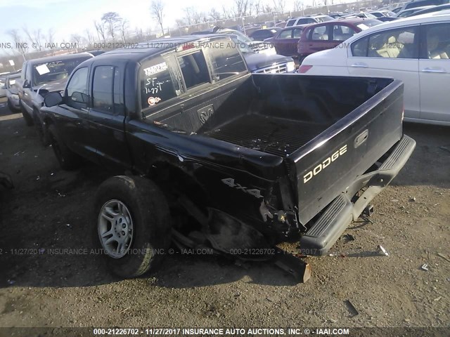 1D7HG38N24S688535 - 2004 DODGE DAKOTA QUAD SPORT Unknown photo 3