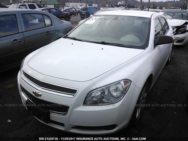 1G1ZA5E16BF292197 - 2011 CHEVROLET MALIBU LS 白色 照片 2