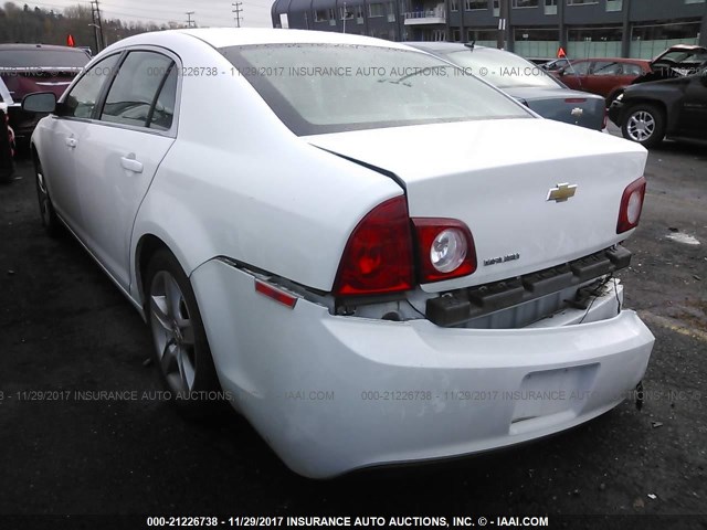 1G1ZA5E16BF292197 - 2011 CHEVROLET MALIBU LS 白色 照片 3