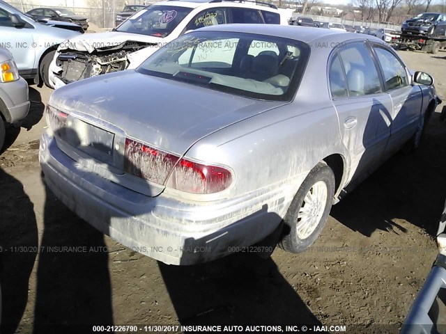 1G4HR54K144152753 - 2004 BUICK LESABRE LIMITED SILVER photo 4