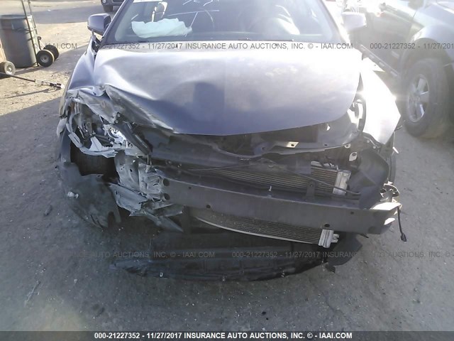 1G1ZE5EB8AF286767 - 2010 CHEVROLET MALIBU LTZ 灰色 照片 6