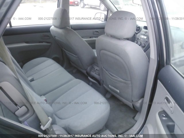 KNAFG526877090453 - 2007 KIA RONDO LX/EX GRAY photo 8