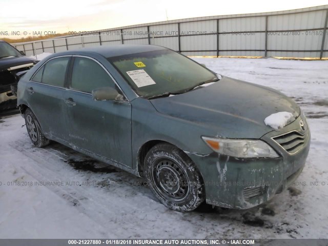 4T4BF3EK4BR134655 - 2011 TOYOTA CAMRY SE/LE/XLE 青色 照片 1