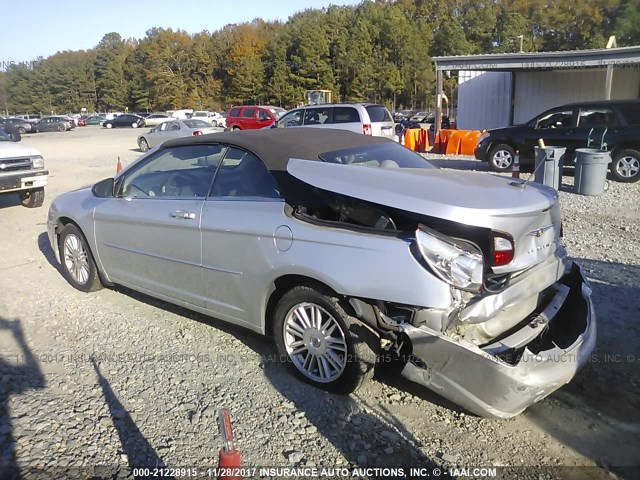 1C3LC45K88N608728 - 2008 CHRYSLER SEBRING SILVER photo 3