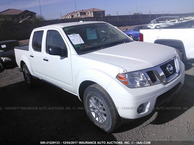 1N6AD0ER5FN714523 - 2015 NISSAN FRONTIER S/SV/SL/PRO-4X WHITE photo 1