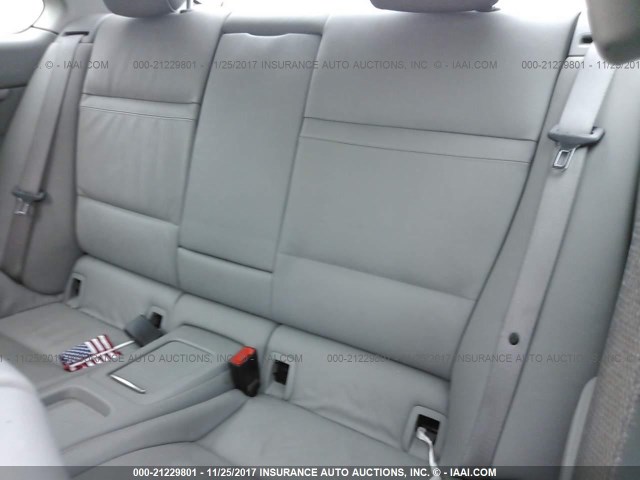 WBAKE5C5XBE432161 - 2011 BMW 328 I SULEV BLUE photo 8