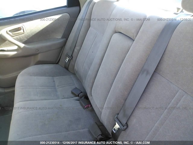 JT2BG22K0X0364985 - 1999 TOYOTA CAMRY LE/XLE BEIGE photo 8