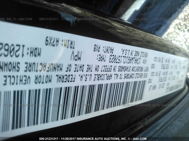 1C4AJWAG1CL157023 - 2012 JEEP WRANGLER SPORT შავი ფოტო 9