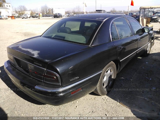 1G4CU5218V4652400 - 1997 BUICK PARK AVENUE ULTRA BLACK photo 4