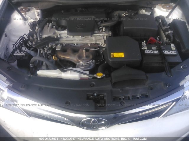 4T1BF1FK5EU844746 - 2014 TOYOTA CAMRY L/SE/LE/XLE 白色 照片 10