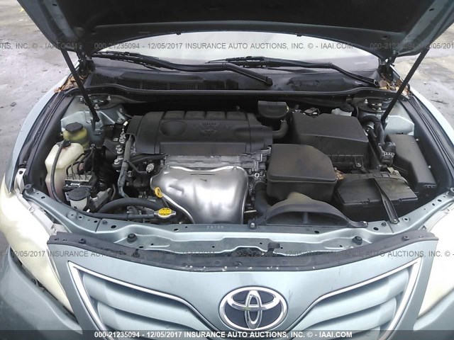 4T1BF3EK3AU572947 - 2010 TOYOTA CAMRY SE/LE/XLE 灰色 照片 10