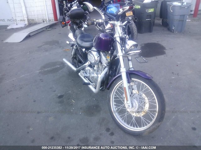 1HD4CJM112K144471 - 2002 HARLEY-DAVIDSON XL883 C PURPLE photo 1