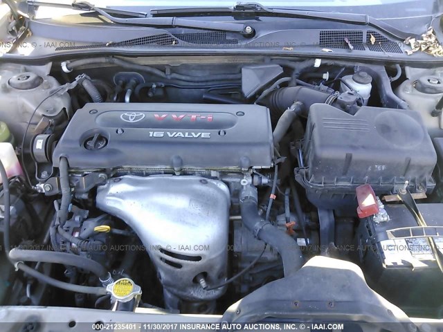 4T1BE30K45U082887 - 2005 TOYOTA CAMRY LE/XLE/SE 棕色 照片 10