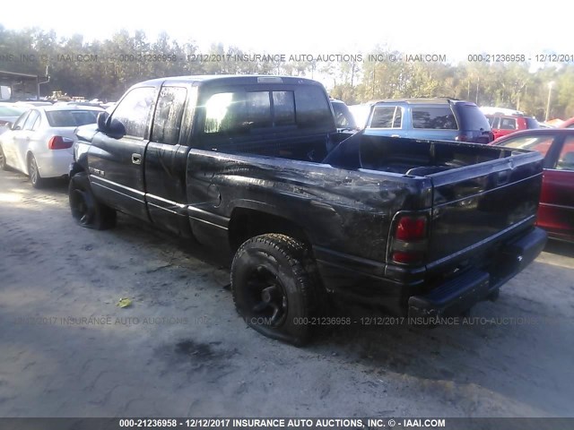 3B7HF13Y4YG115958 - 2000 DODGE RAM 1500 BLACK photo 3