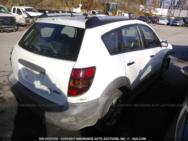 5Y2SL65836Z428294 - 2006 PONTIAC VIBE WHITE photo 4