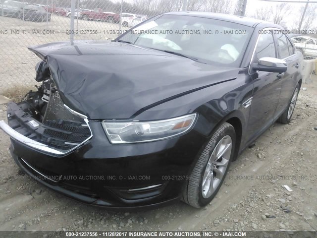 1FAHP2F84DG192999 - 2013 FORD TAURUS LIMITED BLACK photo 2