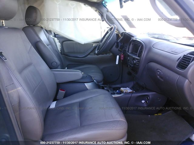 5TDBT48A95S256629 - 2005 TOYOTA SEQUOIA LIMITED GRAY photo 5