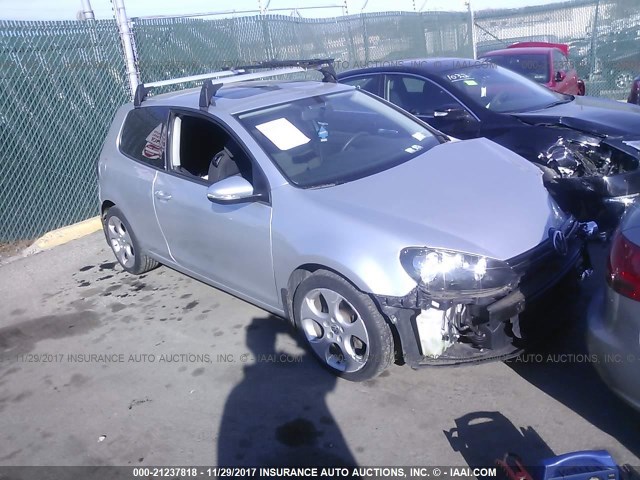 WVWAB7AJ5AW271746 - 2010 VOLKSWAGEN GOLF 银色 照片 1