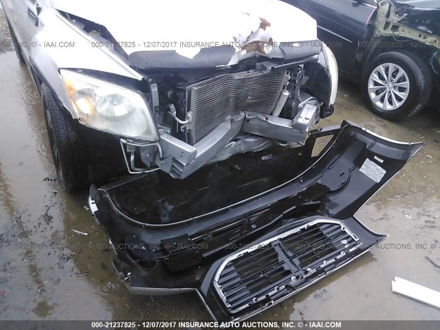 1B3CB4HAXAD606994 - 2010 DODGE CALIBER SXT SILVER photo 6