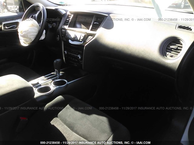 5N1AR2MM6DC661017 - 2013 NISSAN PATHFINDER S/SV/SL/PLATINUM 白色 照片 5