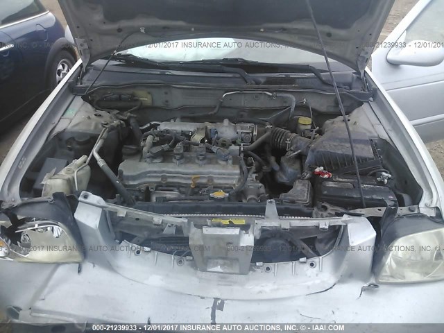 3N1CB51D64L866643 - 2004 NISSAN SENTRA 1.8/1.8S GRAY photo 10