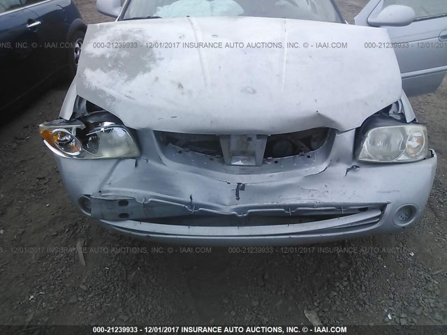 3N1CB51D64L866643 - 2004 NISSAN SENTRA 1.8/1.8S GRAY photo 6