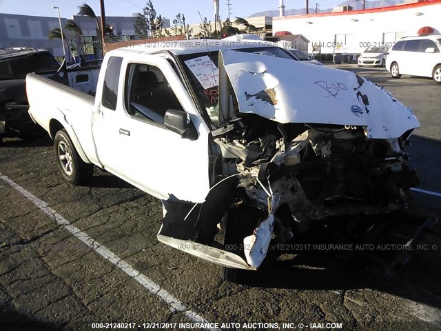 1N6DD26T84C465646 - 2004 NISSAN FRONTIER KING CAB XE WHITE photo 1