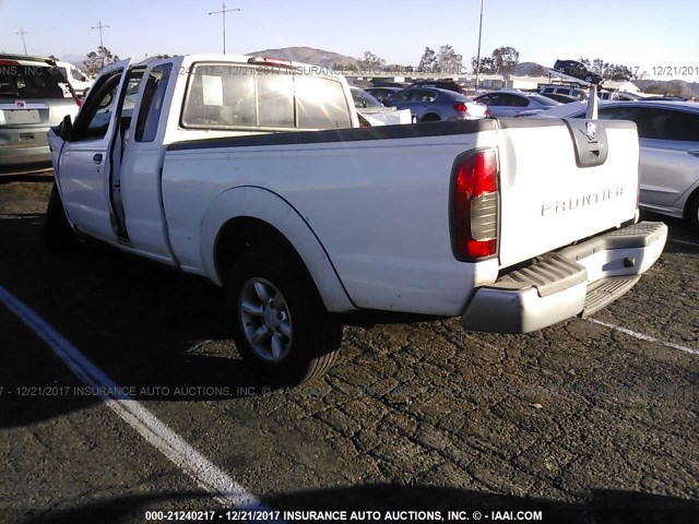 1N6DD26T84C465646 - 2004 NISSAN FRONTIER KING CAB XE WHITE photo 3
